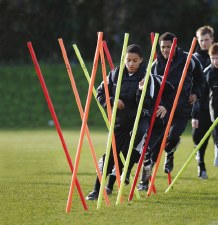 Precision Boundary Poles (Mixed Colours) 12 Pack